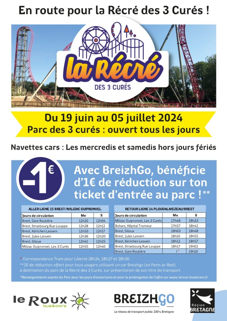 Cap sur la Récré des 3 Curés avec Breizhgo !